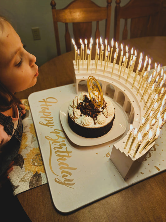 Savoring Every Second: One Candle For Every Month We Love You