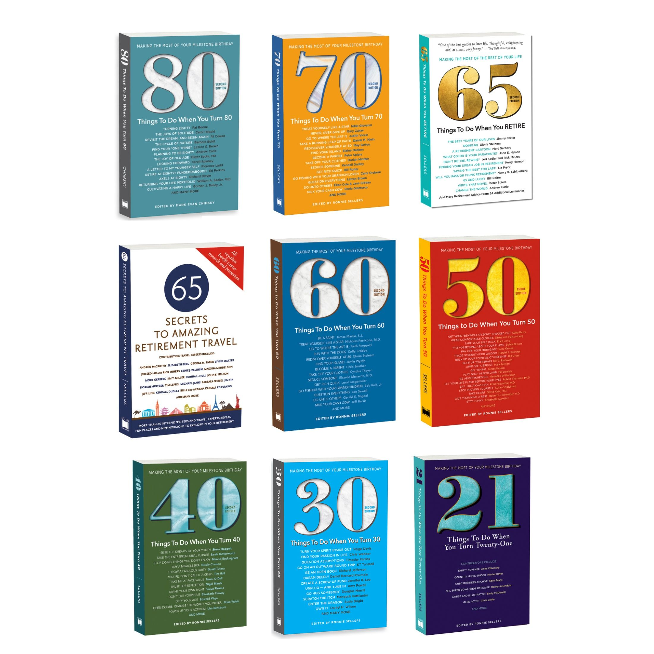 Milestone Birthday Gift Books