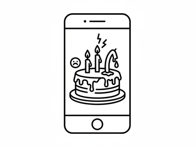 Taking Photos With Half-Melted, Messy Candles