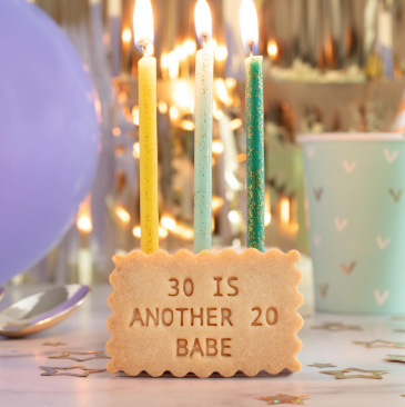 Custom Message On DeLight Patisserie Shortbread Cookies