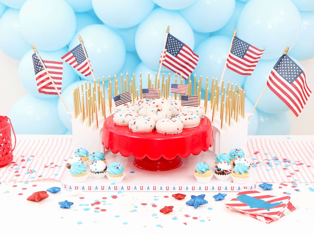 Red, White and Birthday - Celebrating a July 4th BD!