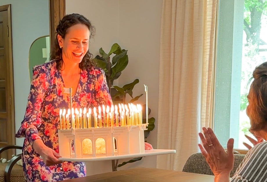 Grandstand: The Ultimate Birthday Cake Candle Holder for Ages 10 - 110!