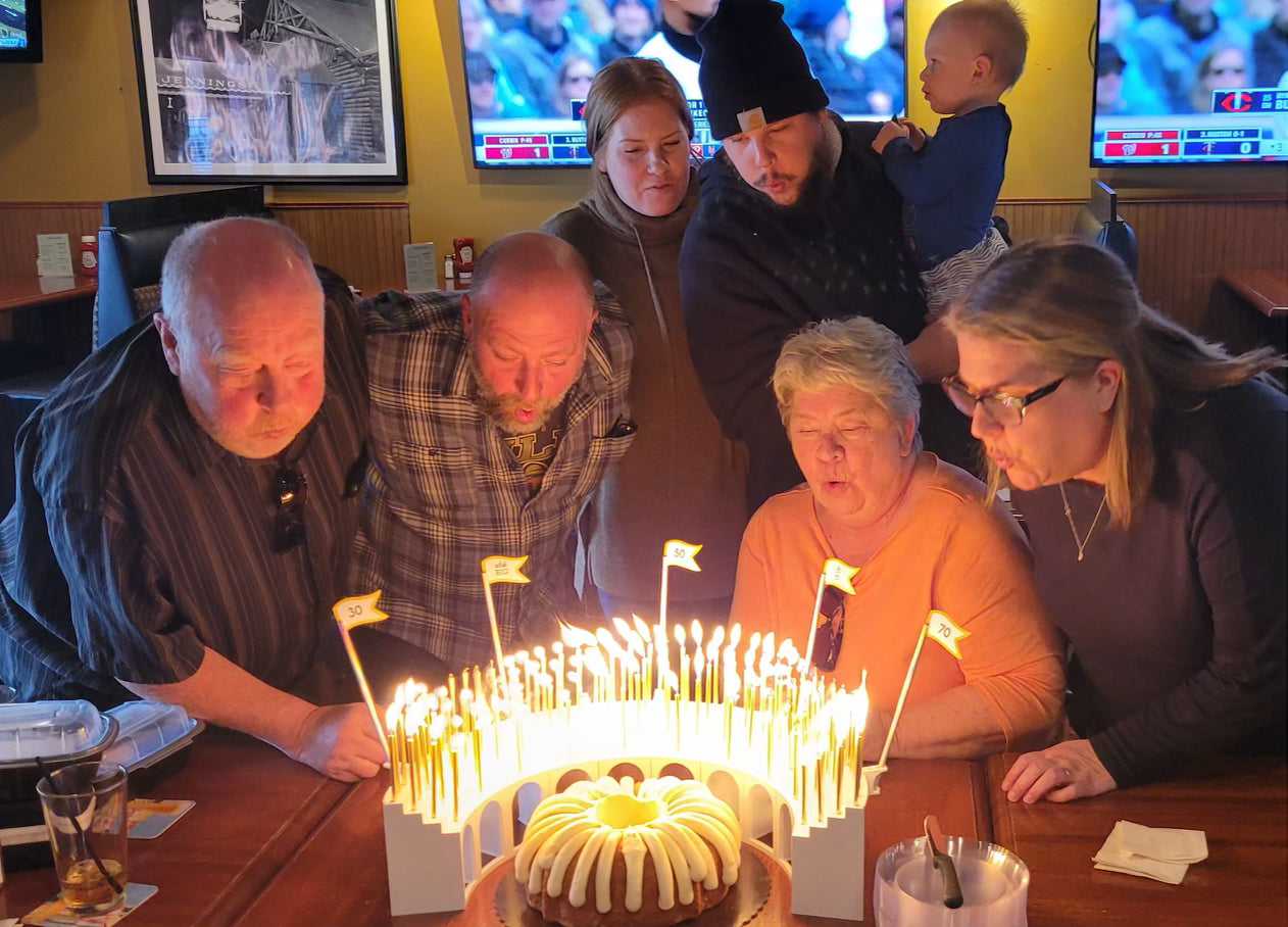 Decoration Set for Birthday Grandstand