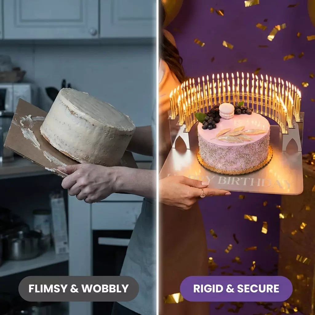 Gala Birthday Cake Grand Entrance Tray