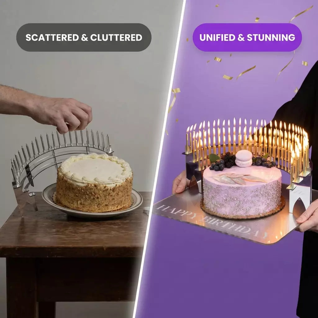 Gala Birthday Cake Grand Entrance Tray