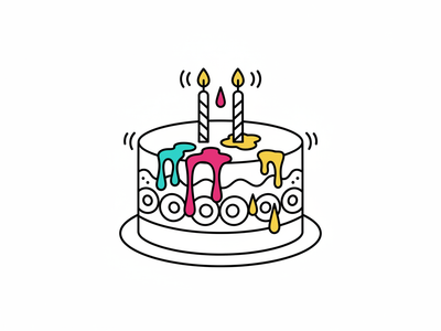 Hot Wax Dripping Onto Your Expensive Cake