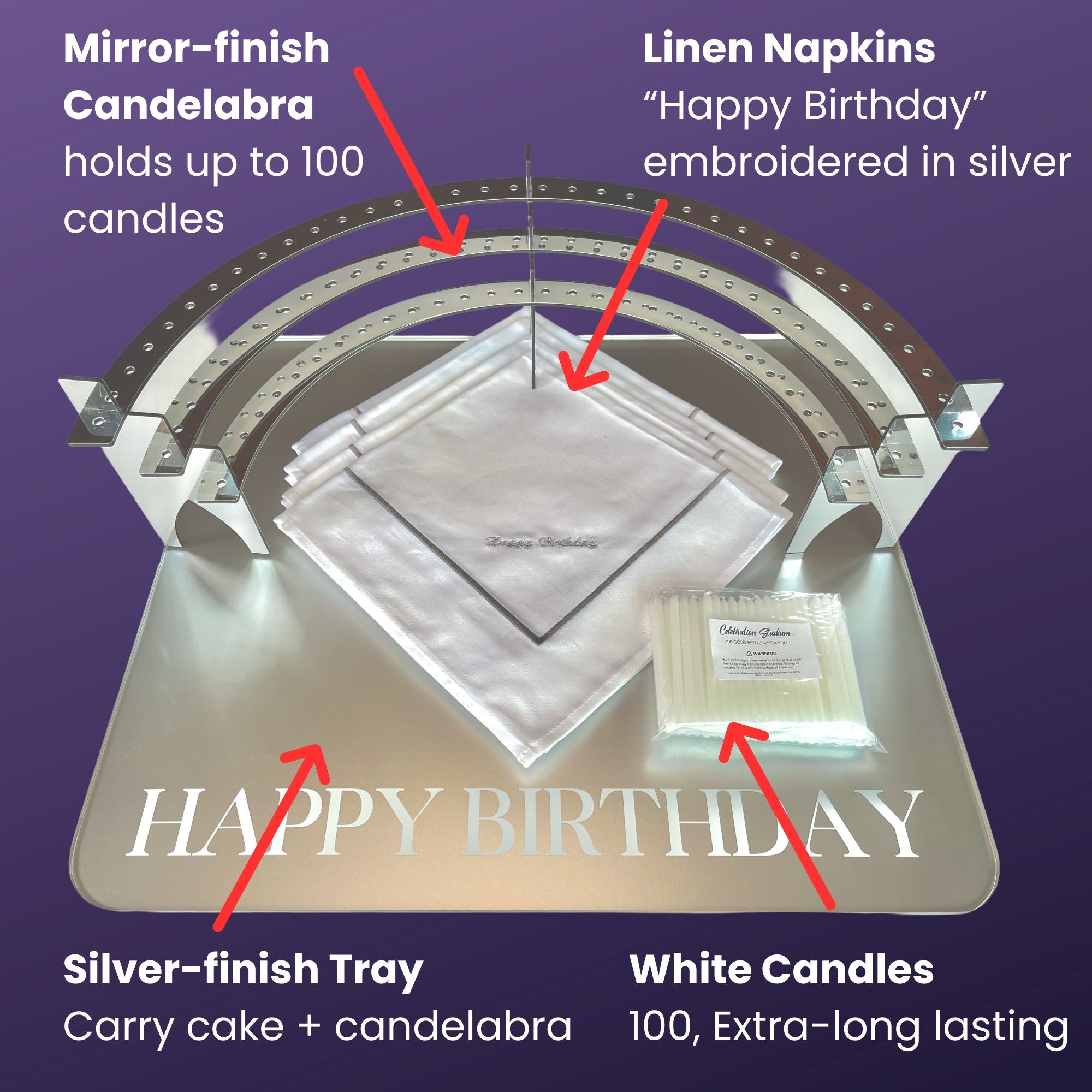 BUNDLE:  Gala Silver Set