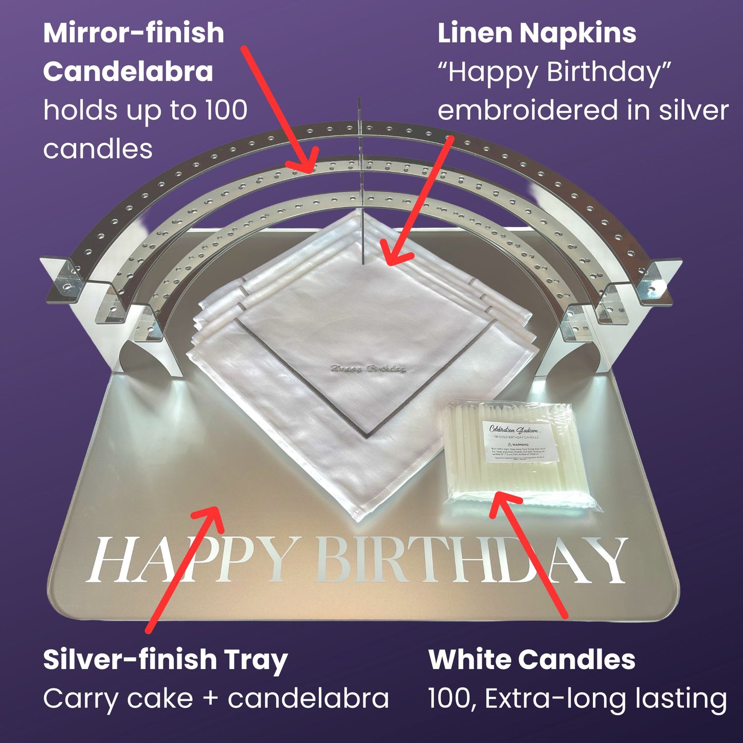 BUNDLE:  Gala Silver Set