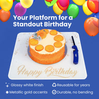BIRTHDAY CAKE TRAY - Make it a Grand Entrance!
