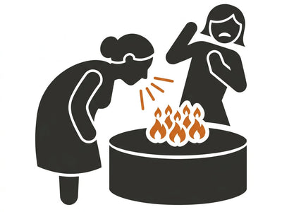 Seeing Flames Too Close to Face