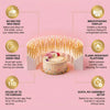 "Birthday Grandstand" Modular Birthday Candle Holder for 10 to 110 candles, includes 100 gold candles