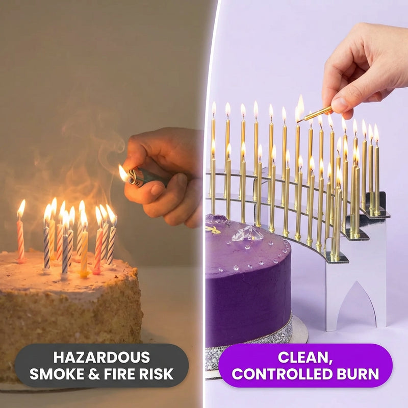 Create a Show-Stopping Display Without Fire Hazards or Smoke Alarms
